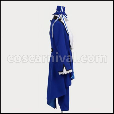 Black Butler Ciel Episode 3 Outfit Cosplay Costume coscarnival - Side Profile
