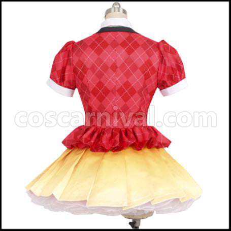 Zombieland Saga Lily Hoshikawa Cosplay Costume coscarnival - Detail Close-up