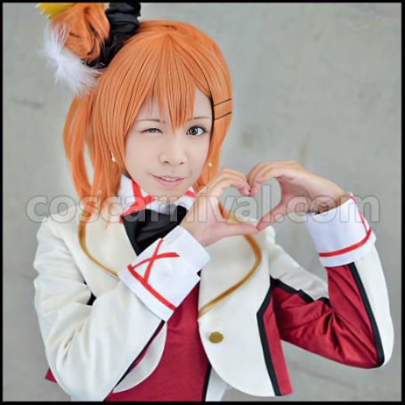 Love Live! 2nd Season That is Our Miracle Honoka Kosaka Deluxe Edition Cosplay Costume coscarnival - Side Profile