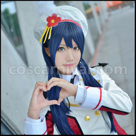 Love Live! 2nd Season That is Our Miracle Umi Sonoda Deluxe Edition Cosplay Costume coscarnival - Cuff Style