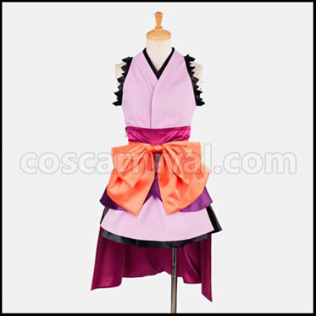 Unbreakable Machine-Doll Komurasaki Cosplay Costume coscarnival - Front View