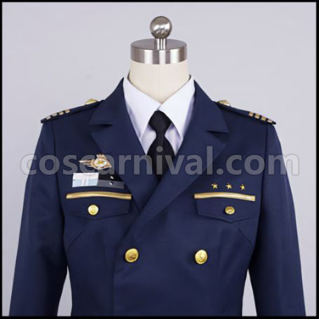 Uta no Prince-sama Shining Airlines Senior Pilot Cosplay Costume Shining AirlinesVer.Q SeniorVer.Q coscarnival - Detail Close-up