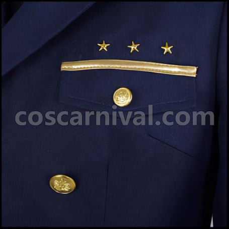 Uta no Prince-sama Shining Airlines Senior Pilot Cosplay Costume Shining AirlinesVer.Q SeniorVer.Q coscarnival - Collar Design