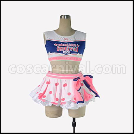 Love Live! School Idol Festival Paradise Live Nico Yazawa Cosplay Costume coscarnival - Front View