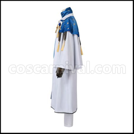 [Nijisanji Costume] Nijisanji VTuber Aiku Cosplay Costume coscarnival - Back View