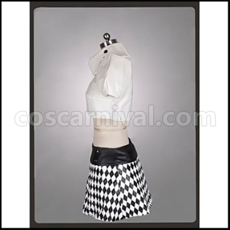 Miss Monochrome -The Animation- Miss Monochrome Cosplay Costume coscarnival - Back View