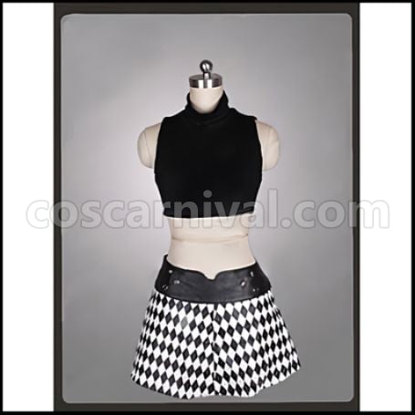 Miss Monochrome -The Animation- Miss Monochrome Cosplay Costume coscarnival - Detail Close-up