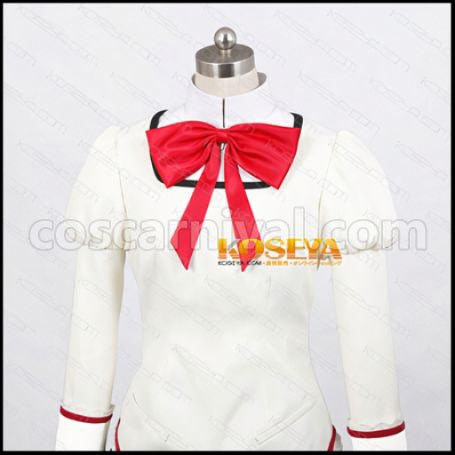 Mahou Shoujo Madoka Magica Kaname Madoka Mitakihara Middle School Girls' Uniform Cosplay Costume (White Collar) by coscarnival - Collar Design