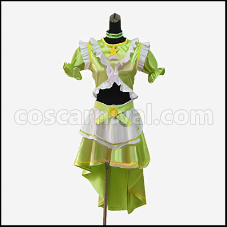 Love Live! ¦Ìs 6th single Music S.T.A.R.T!! Rin Hoshizora Cosplay Costume - Front View