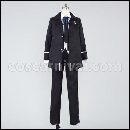 DIABOLIK LOVERS Azusa Mukami Cosplay Costume coscarnival - Side Profile