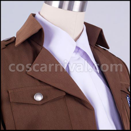 Attack on Titan Scout Regiment Levi Cosplay Costume coscarnival - Collar Design