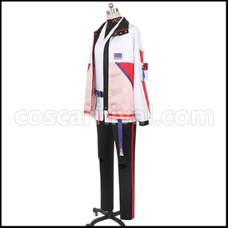 Paradox Live BAE Yon Hajun Cosplay Costume coscarnival - Side Profile