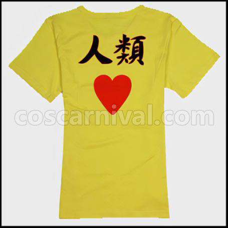 No Game No Life Sora T-Shirt Cosplay Costume coscarnival - Back View
