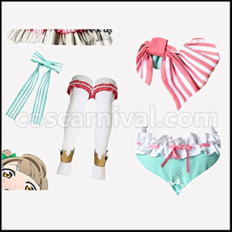 Love Live! UR May Edition Fairy Tale Thumbelina Kotori Minami After Awakening Cosplay Costume coscarnival - Detail Close-up