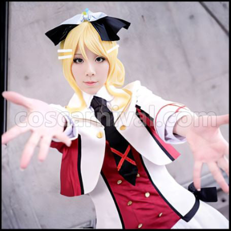 Love Live! 2nd Season That is Our Miracle Eri Ayase Deluxe Edition Cosplay Costume Ver2 coscarnival - Detail Close-up