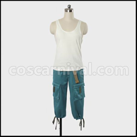 TIGER & BUNNY The Rising Origami Cyclone Ivan Karelin Cosplay Costume Ver2 coscarnival - Back View