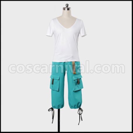 TIGER & BUNNY The Rising Origami Cyclone Ivan Karelin Cosplay Costume coscarnival - Back View