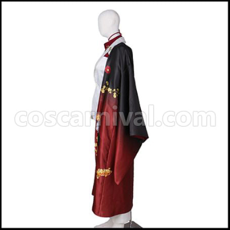 [Nijisanji Costume] Nijisanji VTuber Vox Akuma Cosplay Costume coscarnival - Back View