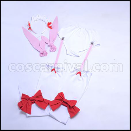 Love Live! Nico Yazawa Maid Outfit Mogyutto love de Sekkin Chuu! Cosplay Costume coscarnival - Cuff Style
