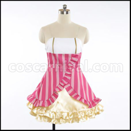 No-Rin Ringo Kinoshita Cosplay Costume coscarnival - Back View