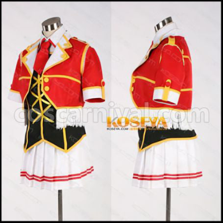 Love Live! Our LIVE Your LIFE Rin Hoshizora Cosplay Costume coscarnival - Back View
