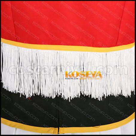 Love Live! Our LIVE Your LIFE Rin Hoshizora Cosplay Costume coscarnival - Detail Close-up