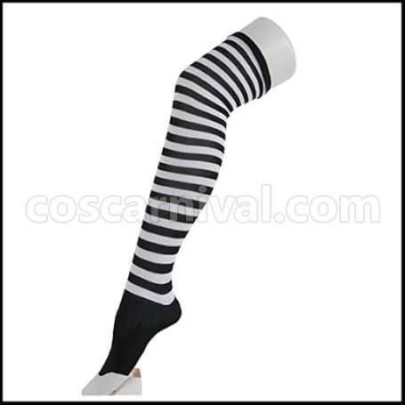 VOCALOID Hatsune Miku Little Devil Halloween Version Cosplay Costume Costume coscarnival - Cuff Style