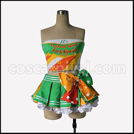 Love Live! School Idol Festival Paradise Live Hanayo Koizumi Cosplay Costume coscarnival - Front View