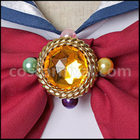 Sailor Moon Crystal Usagi Tsukino Battle Outfit Cosplay Costume coscarnival - Cut and Style