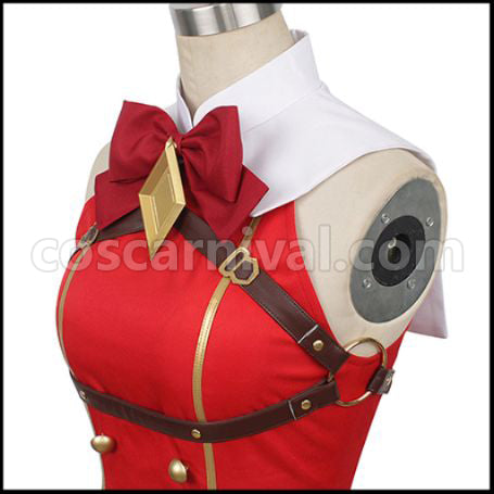 Uma Musume Pretty Derby Gold Ship Cosplay Costume coscarnival - Collar Design