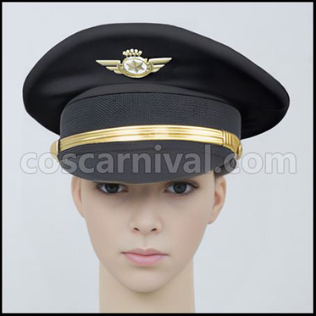 Uta no Prince-sama Shining Airlines Senior Pilot Cosplay Costume Shining AirlinesVer.Q SeniorVer.Q coscarnival - Side Profile