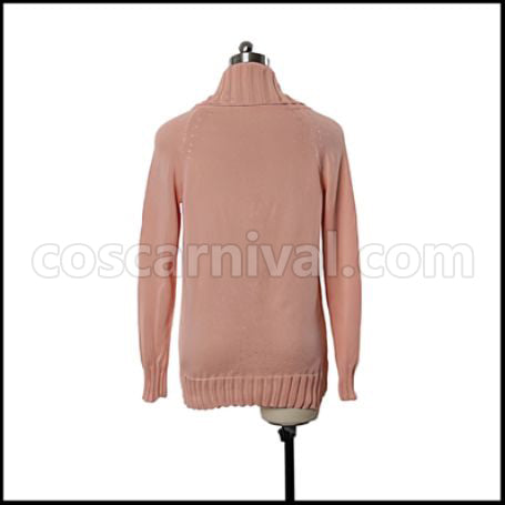 Beyond the Boundary Mirai Kuriyama Sweater Cosplay Costume coscarnival - Back View
