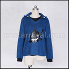 Free! Rin Matsuoka Shark Hoodie Cosplay Costume coscarnival - Front View