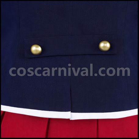 Walkure Romanze: Shojo Kishi Monogatari Mio Kisaki Cosplay Costume coscarnival - Detail Close-up