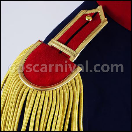 Walkure Romanze: Shojo Kishi Monogatari Mio Kisaki Cosplay Costume coscarnival - Hem Detail