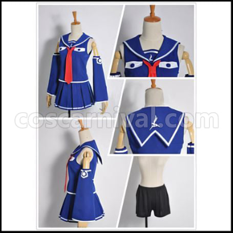 Arpeggio of Blue Steel Iona Cosplay Costume coscarnival - Back View