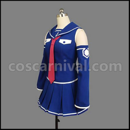 Arpeggio of Blue Steel Iona Cosplay Costume coscarnival - Side Profile