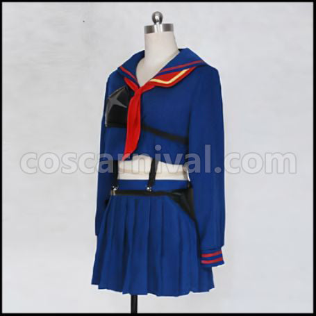 Kill la Kill Ryuko Matoi Cosplay Costume coscarnival - Back View