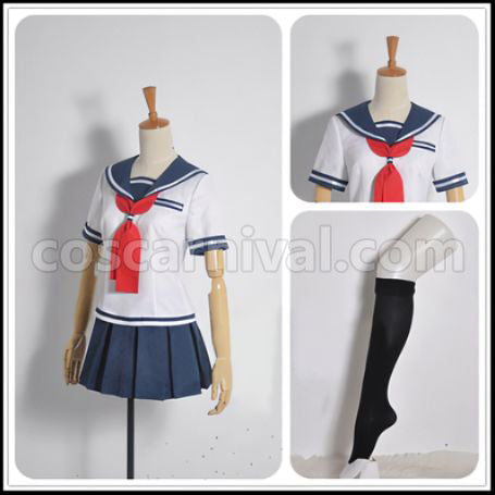 Yozakura Quartet: Hana no Uta Kotoha Isone Cosplay Costume coscarnival - Back View