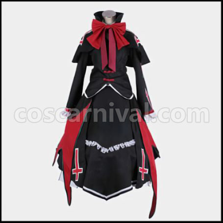 BlazBlue Rachel Alucard Cosplay Costume coscarnival - Front View
