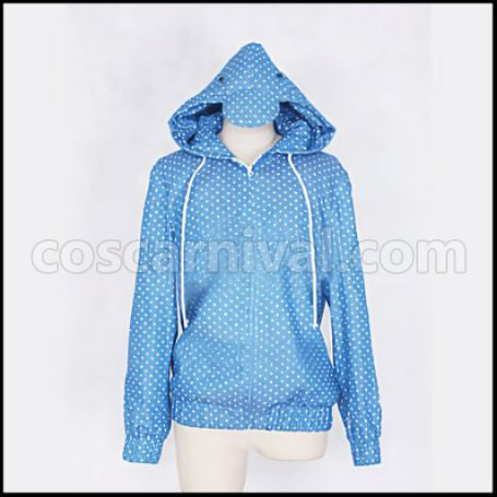 Free! Haruka Nanase Dolphin Hoodie Cosplay Costume coscarnival - Front View
