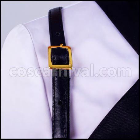 Unbreakable Machine-Doll Raishin Akabane Cosplay Costume coscarnival - Cuff Style