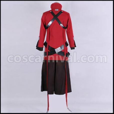 BlazBlue Ragna the Bloodedge Cosplay Costume coscarnival - Detail Close-up