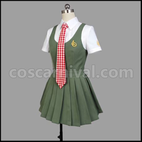 Super Danganronpa 2 Goodbye Despair Mahiru Koizumi Cosplay Costume coscarnival - Side Profile