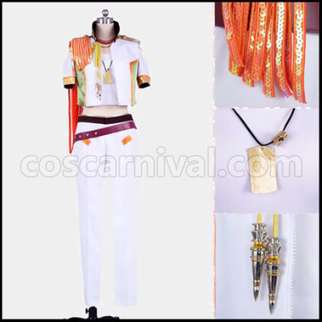 Uta no Prince-sama Maji LOVE 2000% Ren Jinguji Deluxe Version Cosplay Costume coscarnival - Front View