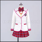 The Shepherd of the Great Library Tsugumi Shirasaki Cosplay Costume coscarnival - Front View