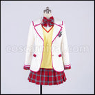 The Shepherd of the Great Library Tsugumi Shirasaki Cosplay Costume coscarnival - Back View