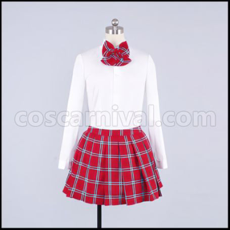 The Shepherd of the Great Library Tsugumi Shirasaki Cosplay Costume coscarnival - Side Profile