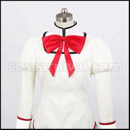 Mahou Shoujo Madoka Magica Kaname Madoka Mitakihara Middle School Girls' Uniform Cosplay Costume by coscarnival - Collar Design
