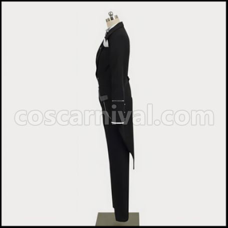 Black Butler II Claude Faustus Cosplay Costume coscarnival - Side Profile